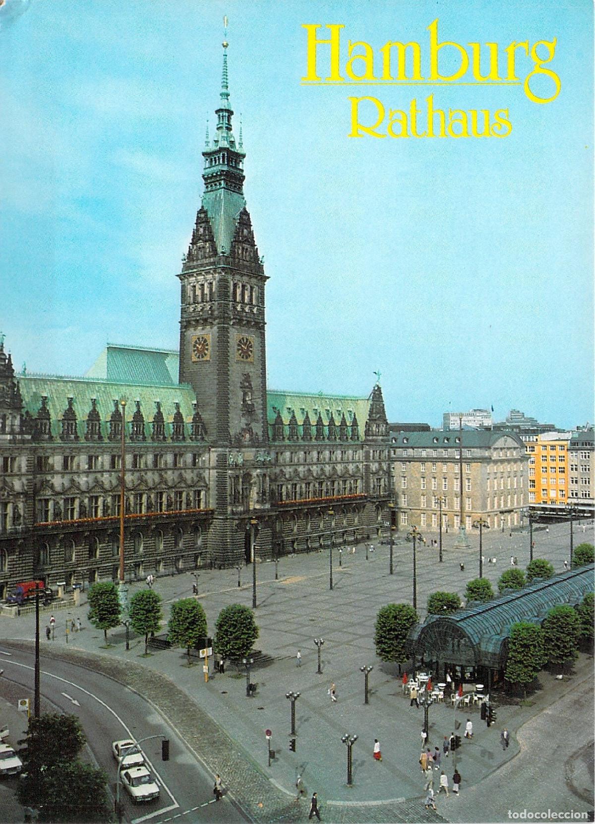 Postales: Postal de Hamburgo: Ayuntamiento Rathaus