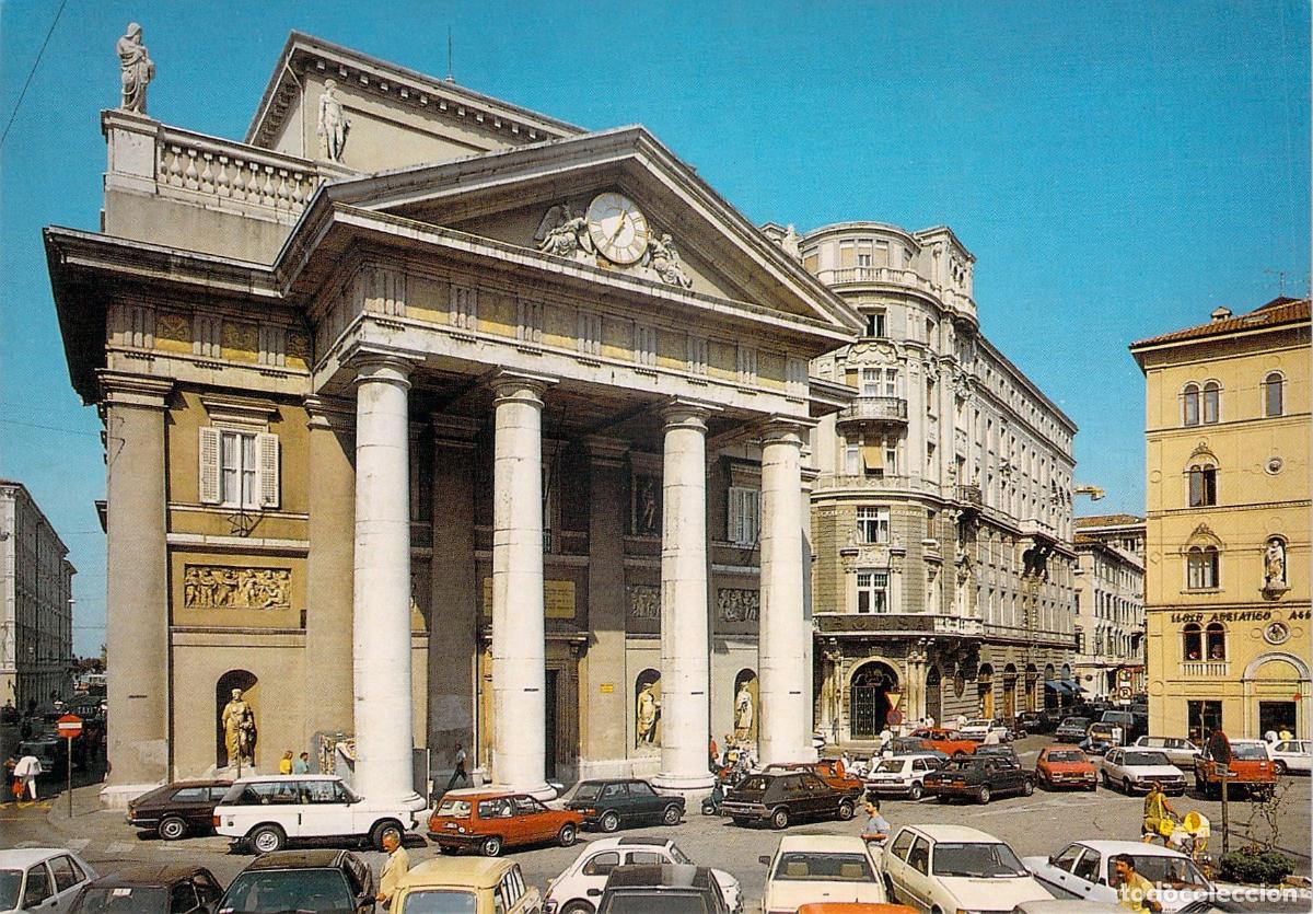 Postales: Postal de Trieste: Palazzo della Borsa
