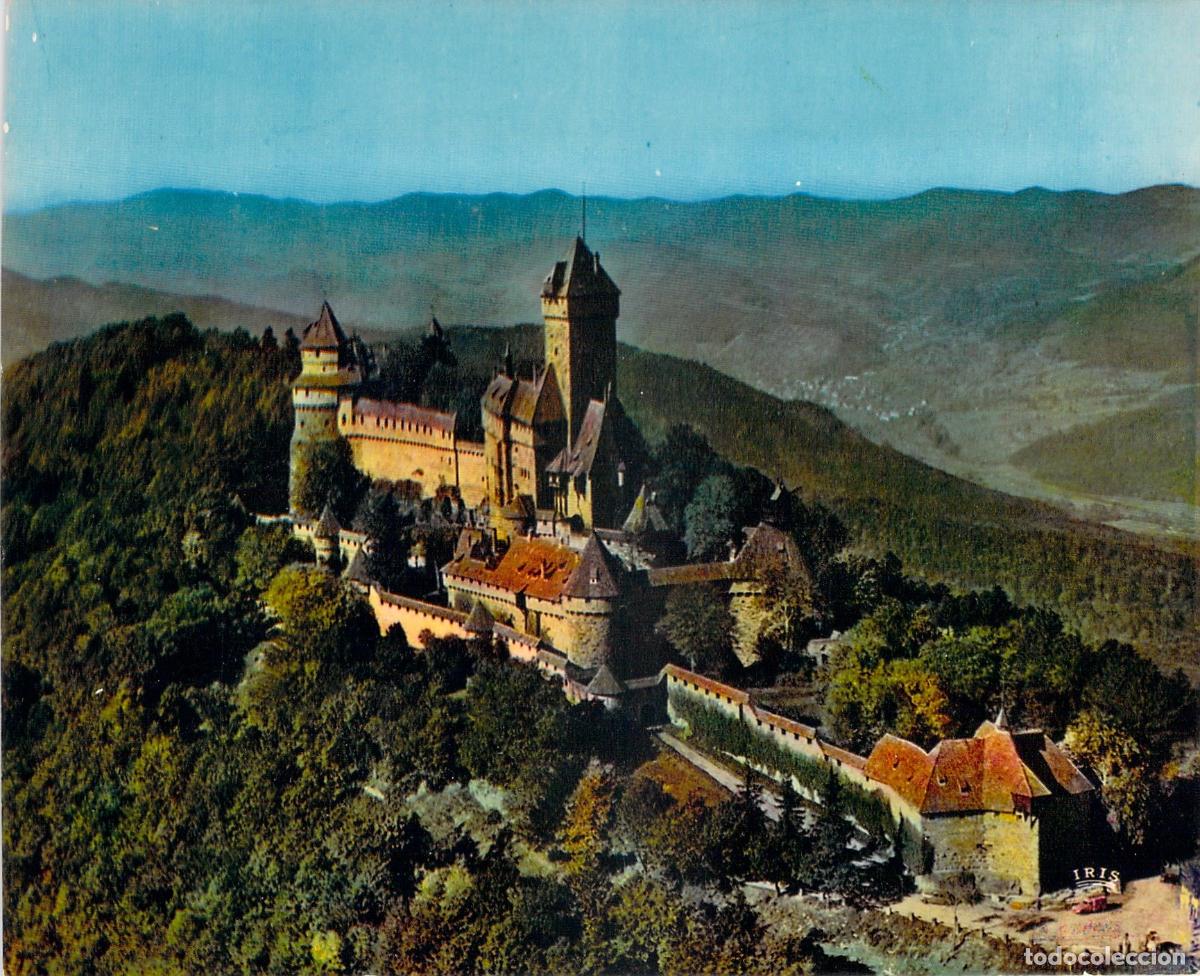 Postales: Postal del Castillo de Haut-Koenigsbourg en Alsacia
