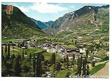 Postales: VISTA GENERAL. AL FONS L&acute;EMISSORA RADIO ANDORRA.- ENCAMP / ANDORRA