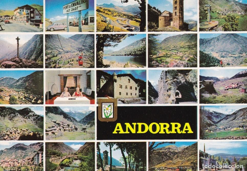 Cartes Postales: N&ordm; 198 Valls d'Andorra - Bonics paisatges andorrans / Escudo de oro