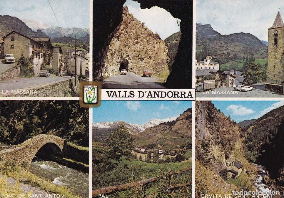 Cartes Postales: N&ordm; 8 Valls d'Andorra - Diferents aspectes / Escudo de oro