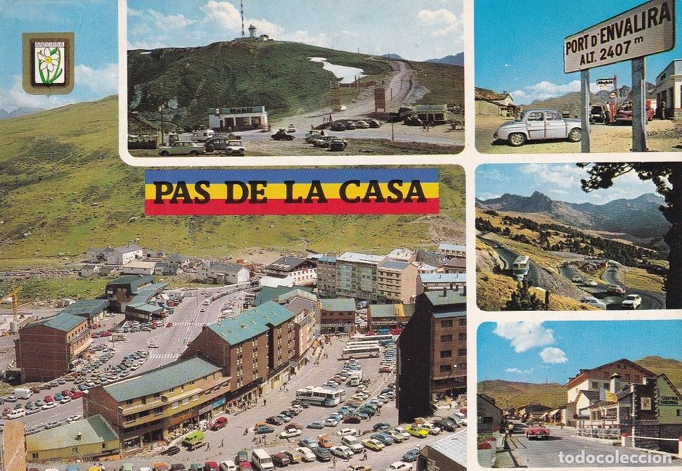 Cartes Postales: N&ordm; 601 Valls d'Andorra - Pas de la Casa - Diferents aspectes / Escudo de oro