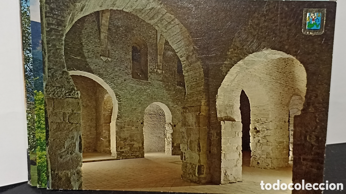 Postales: Abad&iacute;a de San Michel de cuxa Francia