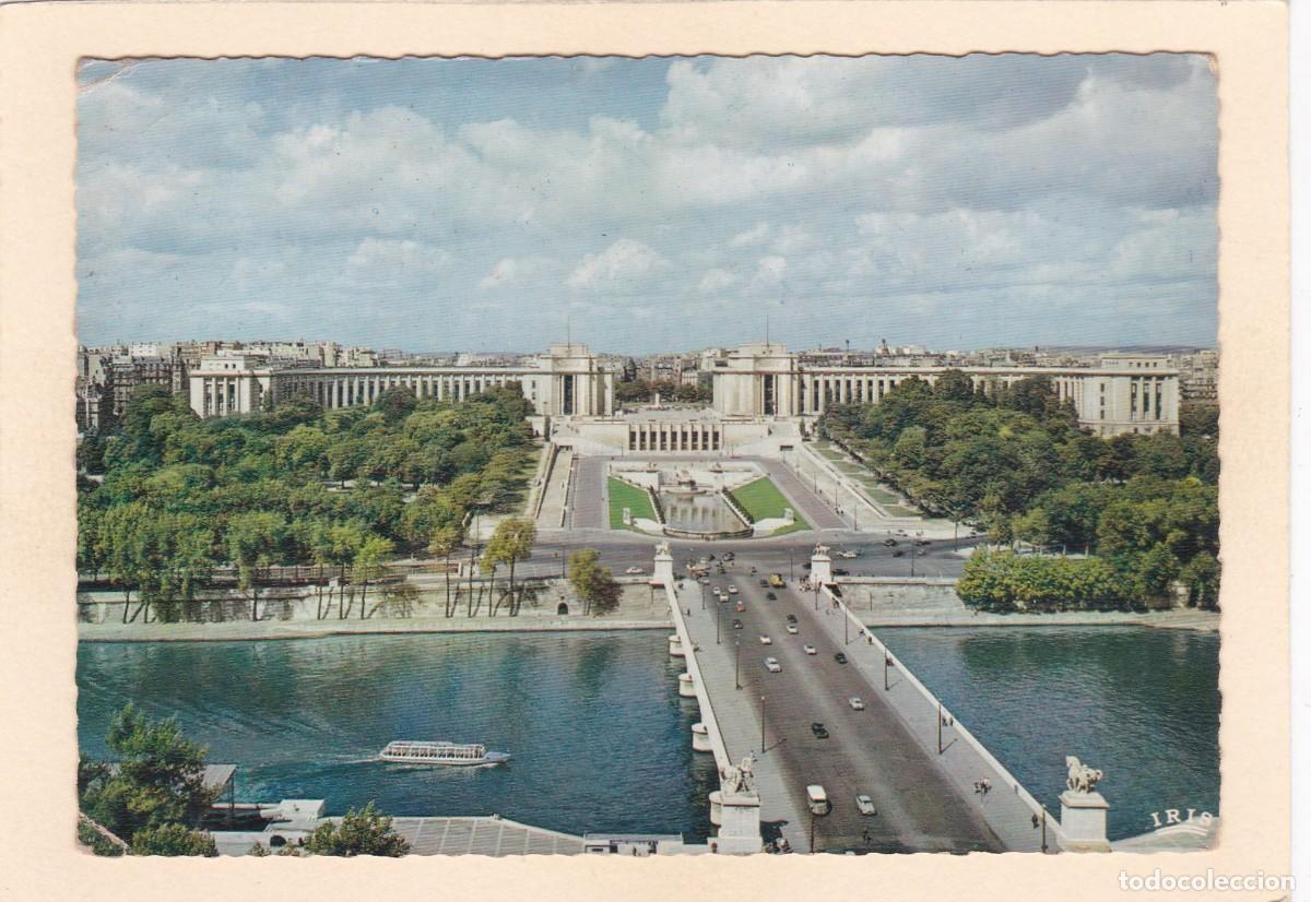 Postales: PARIS (FRANCIA). LE PALAIS DE CHAILLOT - FRANQUEO