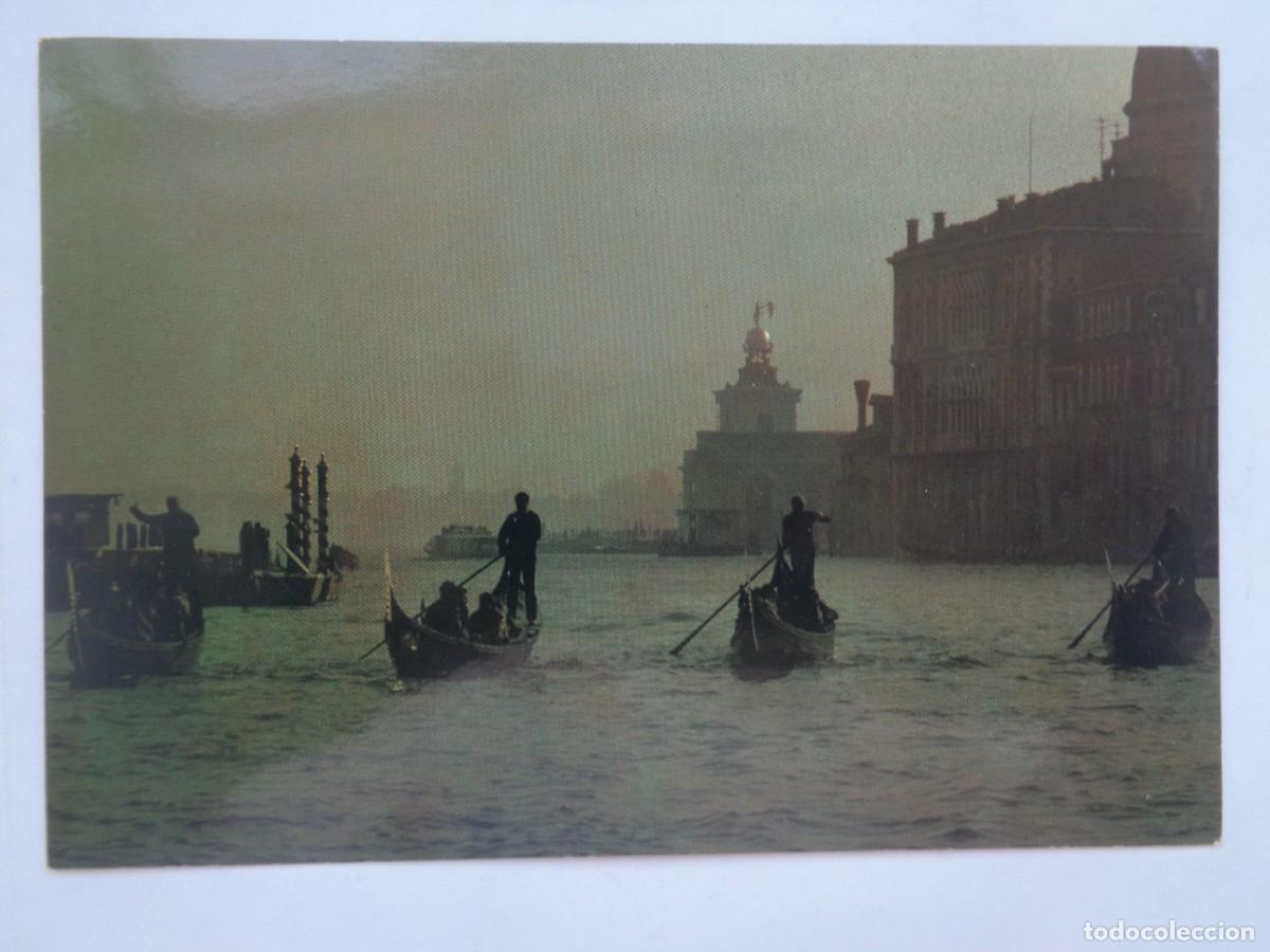 Postkarten: POSTAL DE VENECIA ( ITALIA ): GONDOLAS POR EL GRAN CANAL