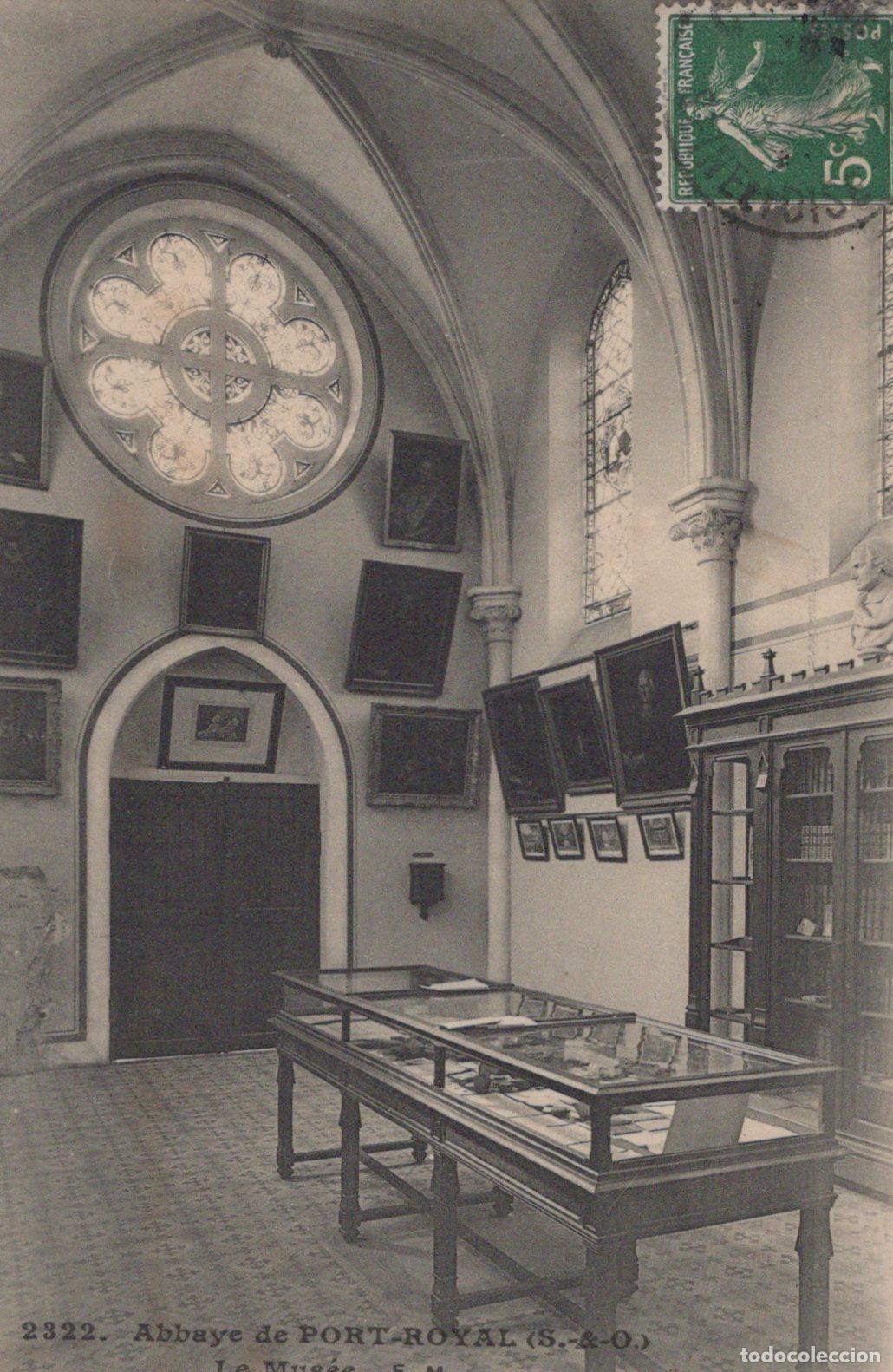 Postales: France Port Royal Mus&eacute;e de L Abbaye Rosace