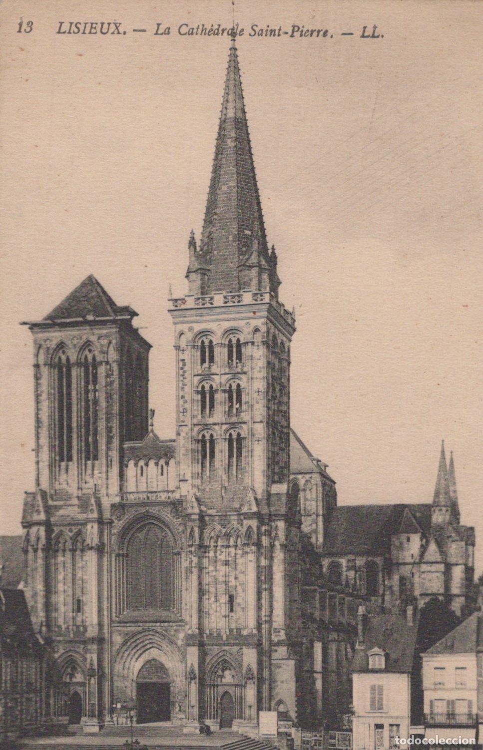 Postales: France Lisieux Normandie Cath&eacute;drale Saint Pierre Architecture Unposted