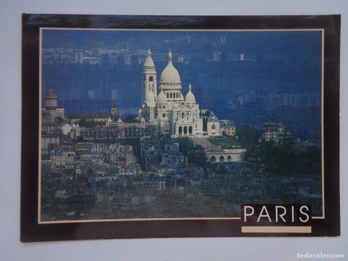 Postales: POSTAL DE PARIS ( FRANCIA ): EL SAGRADO CORAZO . CIRCULADA A FINLANDIA