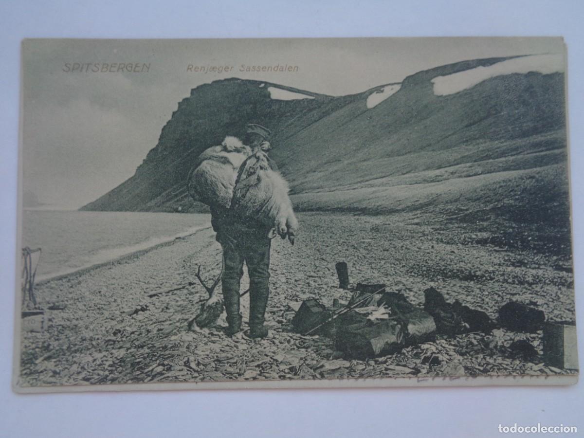 Postales: POSTAL DE NORUEGA : CAZADOR DE RENOS . PRINCIPIOS DE SIGLO