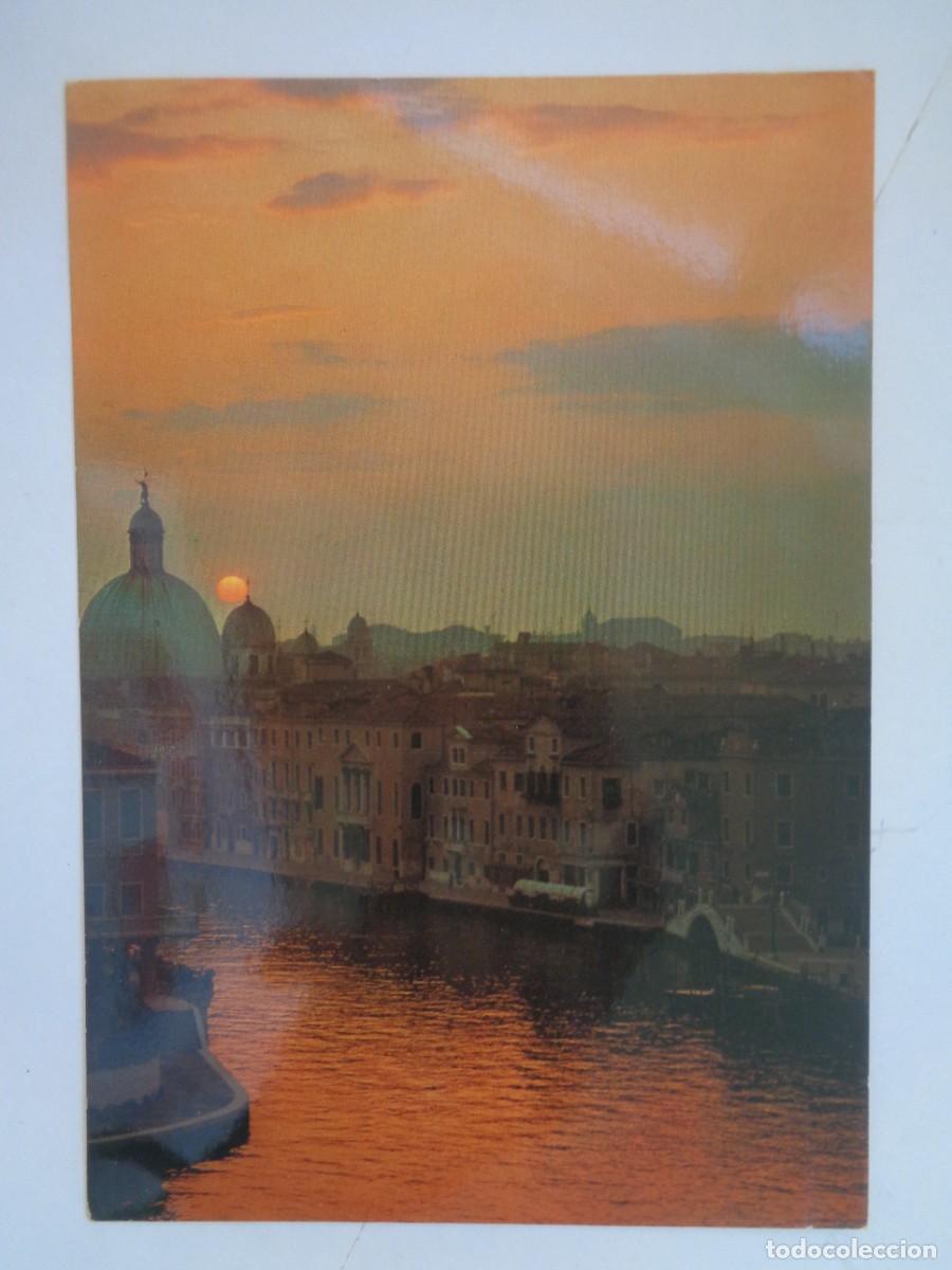 Postais: POSTAL DE VENECIA ( ITALIA ): AMANECER EN EL GRAN CANAL