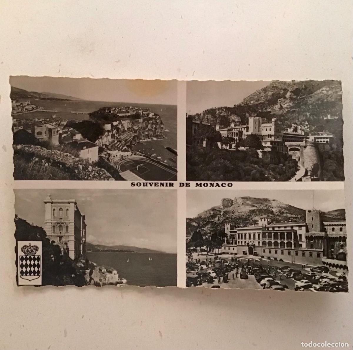 Postales: PRINCIPADO DE M&Oacute;NACO, POSTAL 1963