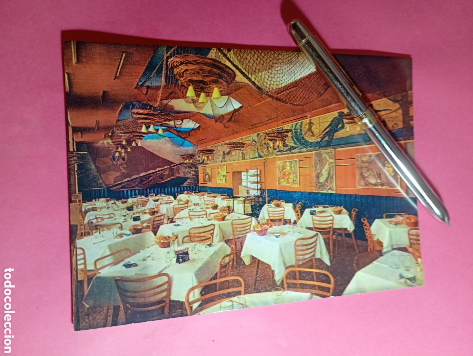 Postkarten: MILANO RISTORANTE A RICCIONE POSTAL CARD COLOR SIN CIRCULAR