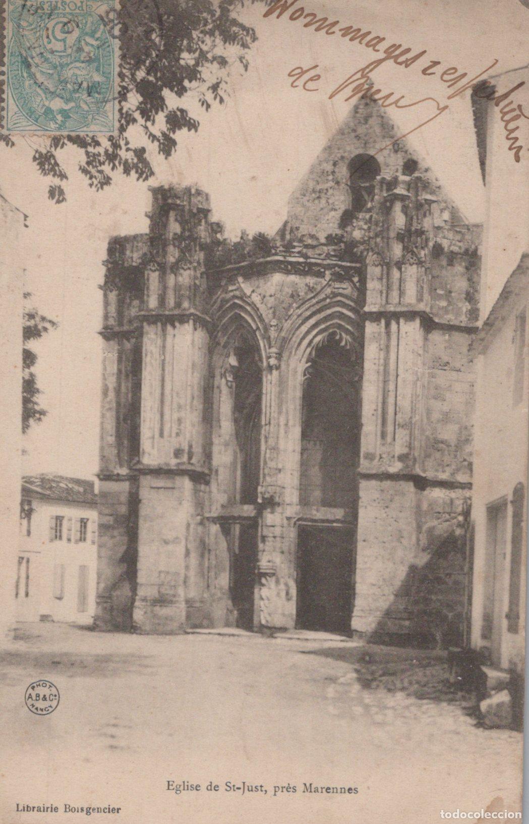 Postales: France Saint Just Ruines &Eacute;glise Architecture Gothique *YAA014