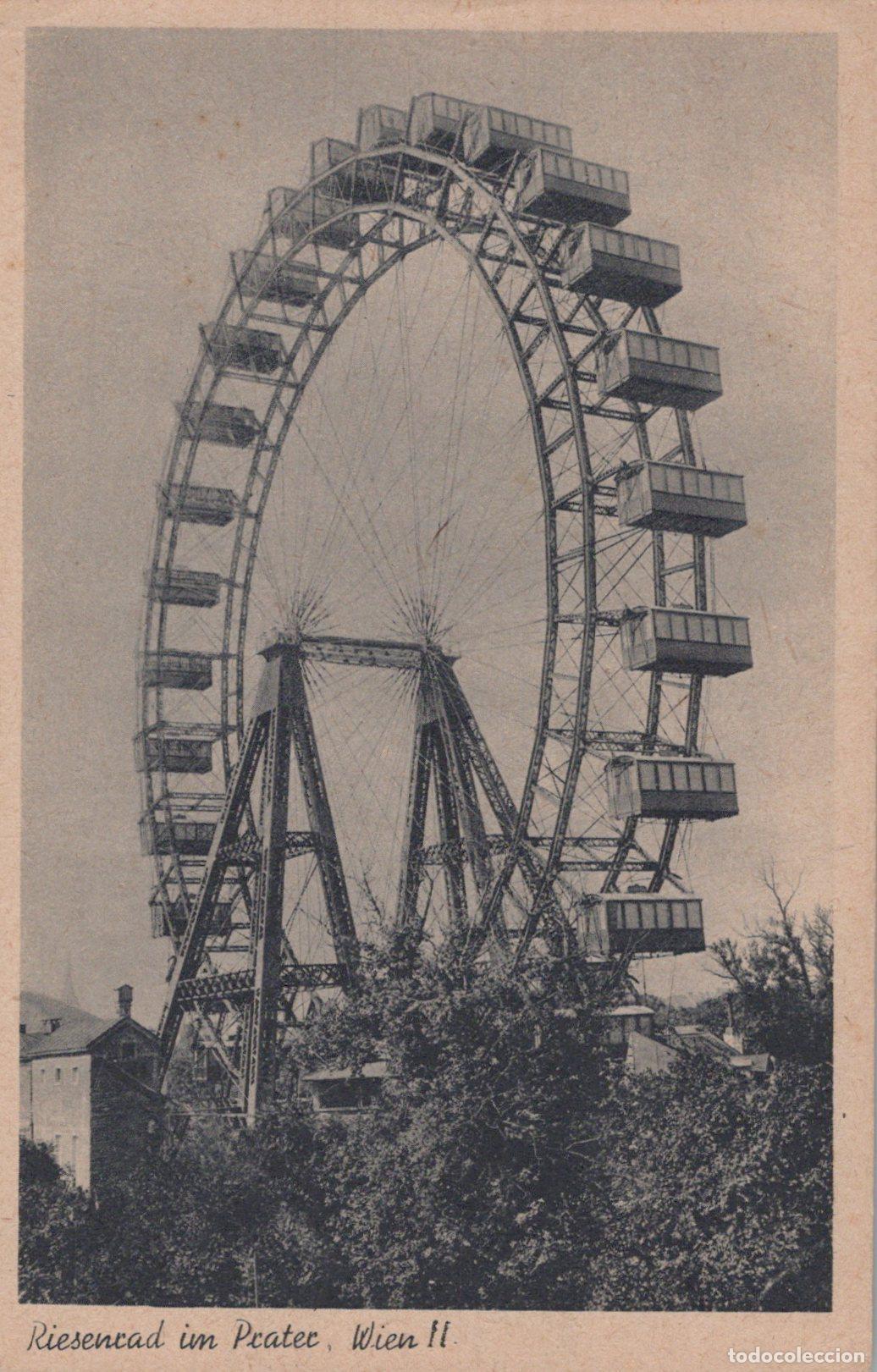 Postales: &Ouml;sterreich Wien Riesenrad Prater Wahrzeichen Architektur Unposted *YAA021