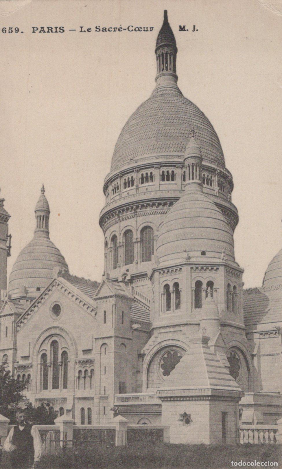 Postales: France Paris &Icirc;le de Basilique du Sacr&eacute; C&oelig;ur Architecture *YAA032