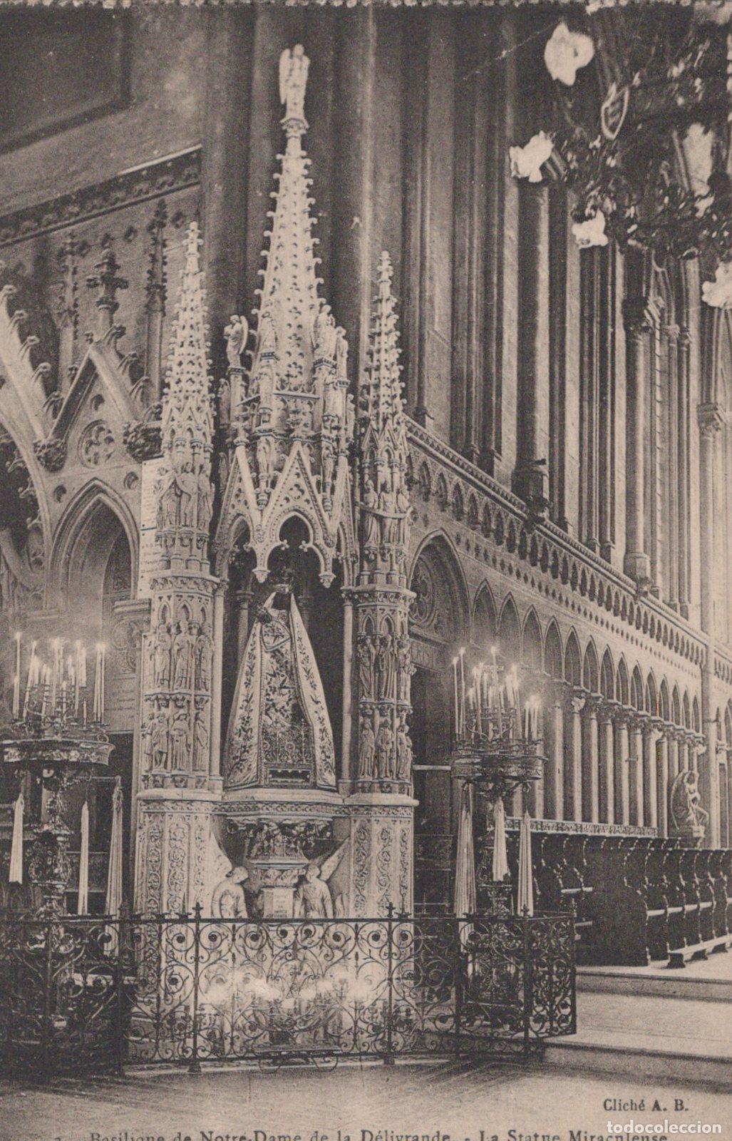 Postales: France Douvres la D&eacute;livrande Normandie Basilique Notre Dame Unposted *YAA045