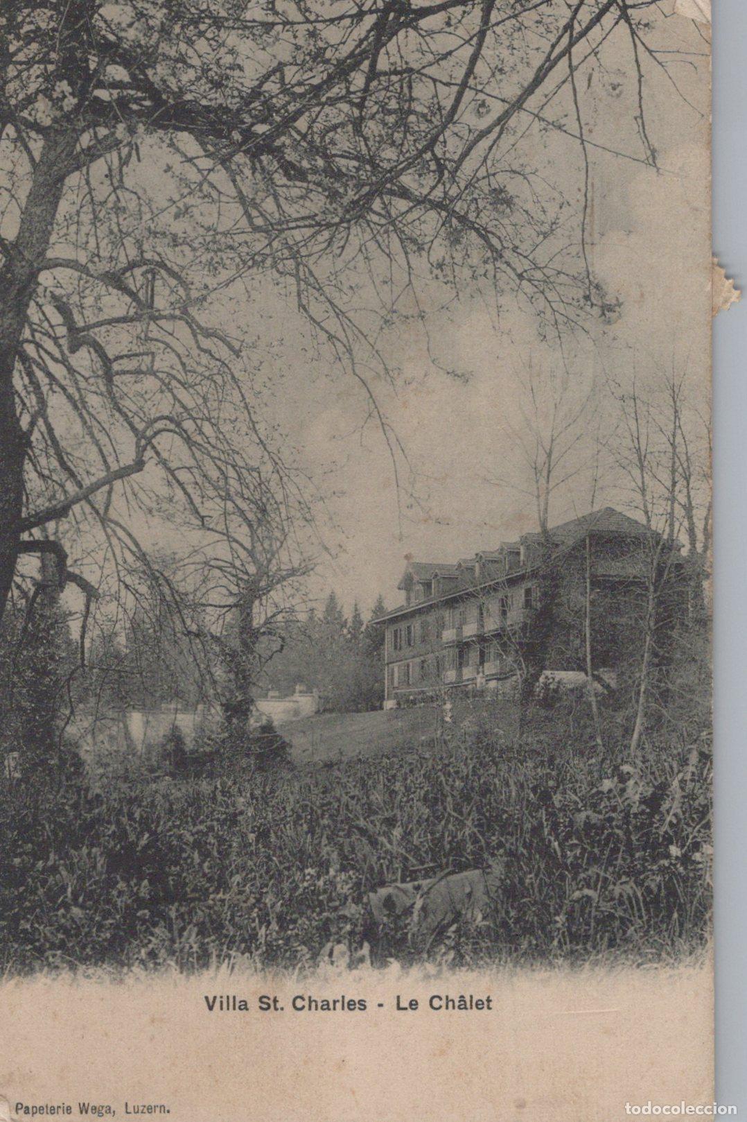 Postales: Suisse Villa St Charles le Ch&acirc;let Architecture Paysage *YAA054