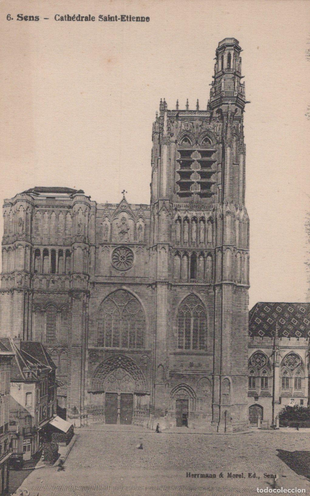 Postales: France Sens Cath&eacute;drale Saint &Eacute;tienne Unposted *YAA050