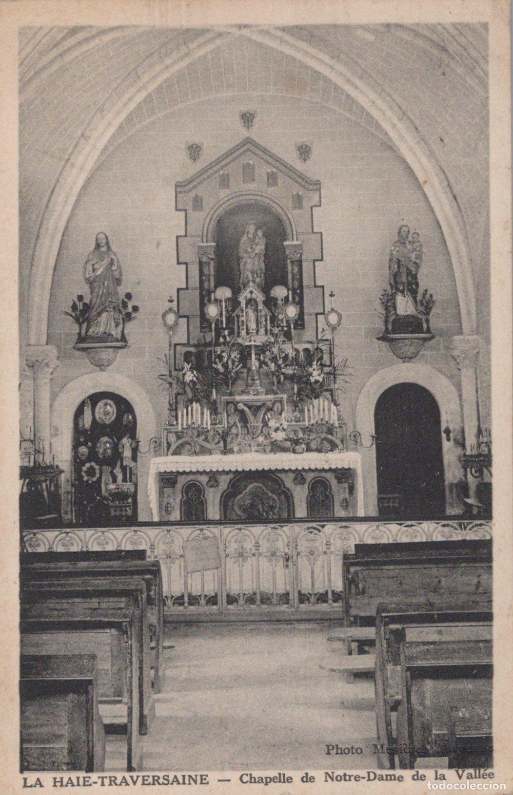Postales: France La Haie Traversaine Normandie Chapelle Notre Dame de la Vall&eacute;e *YAA053