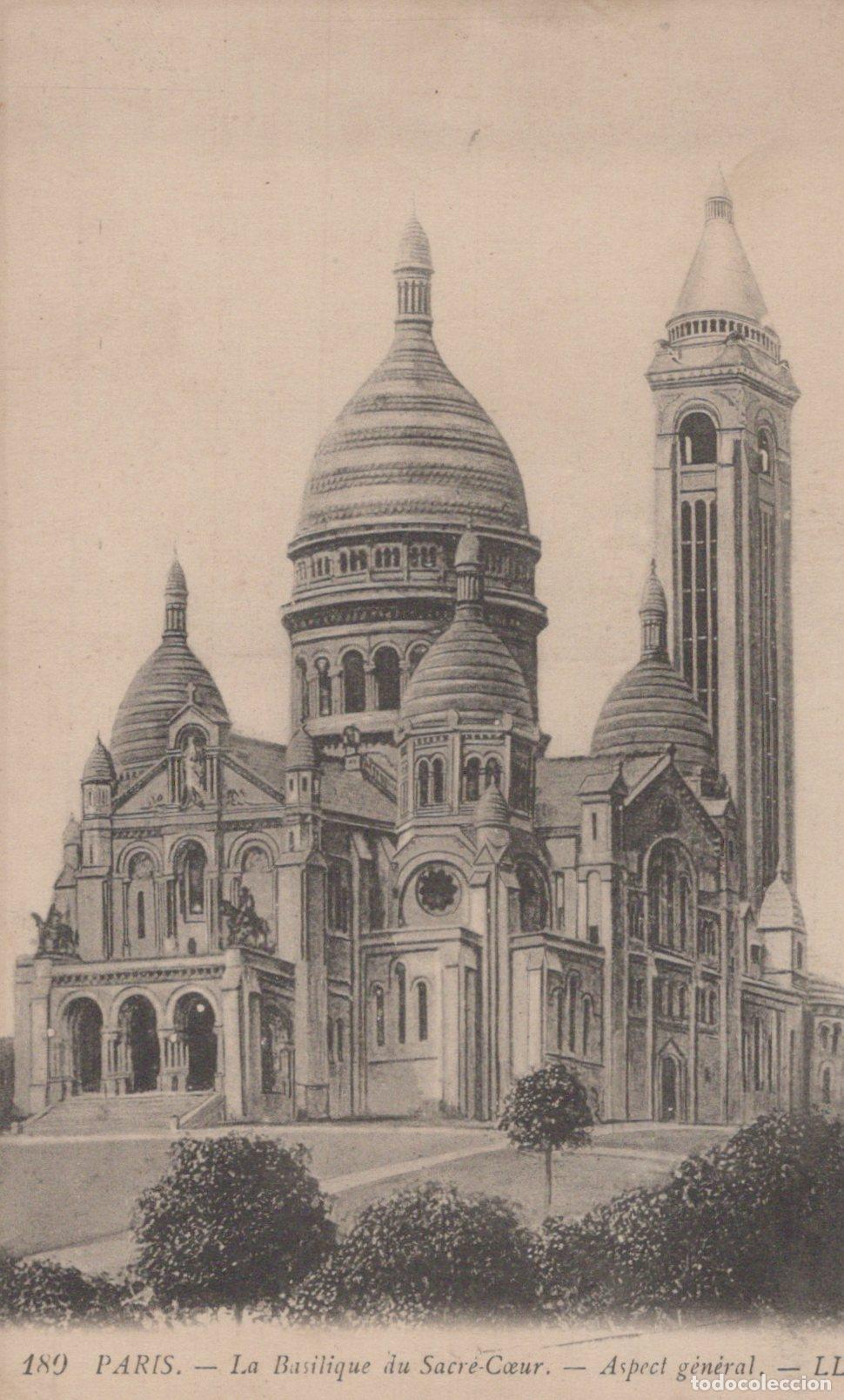 Postkarten: France Paris &Icirc;le de Basilique du Sacr&eacute; C&oelig;ur Architecture *YAA069