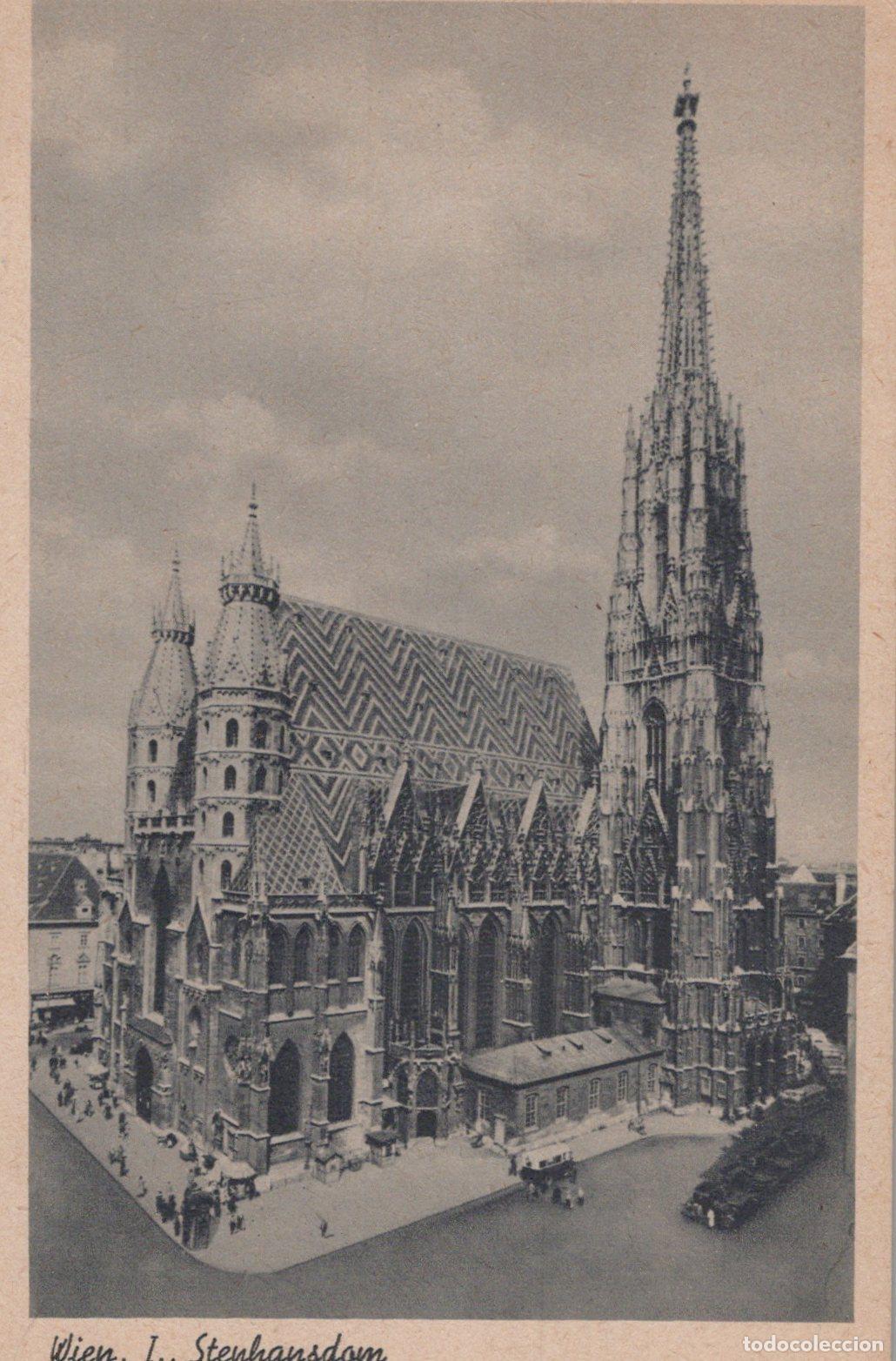 Postkarten: &Ouml;sterreich Wien Stephansdom Gotische Kathedrale Architektur Unposted *YAA087