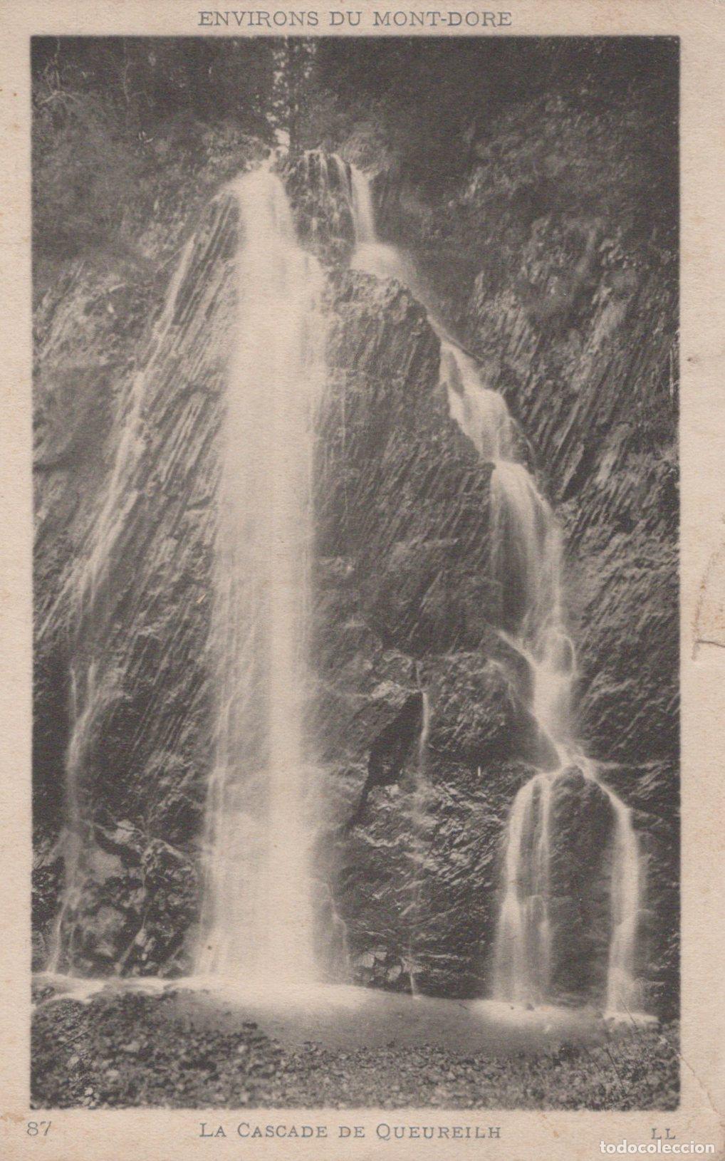 Postkarten: France Mont Dore Cascade de Queureilh Paysage *YAA070