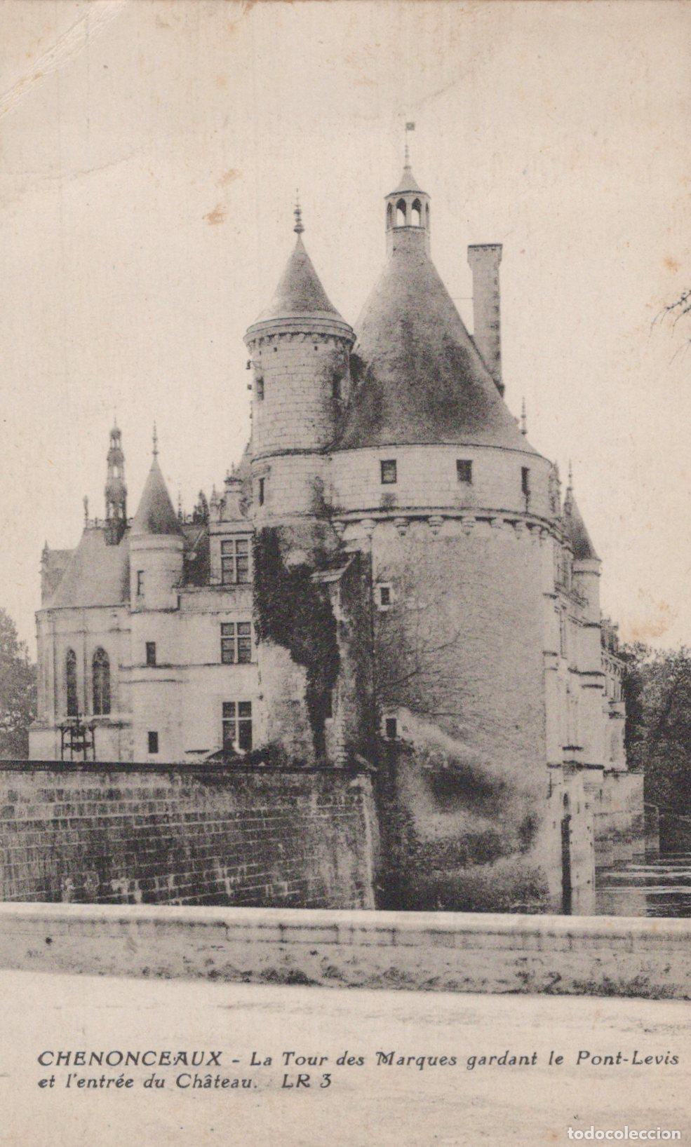 Postkarten: France Chenonceaux Ch&acirc;teau Tour des Marques *YAA094