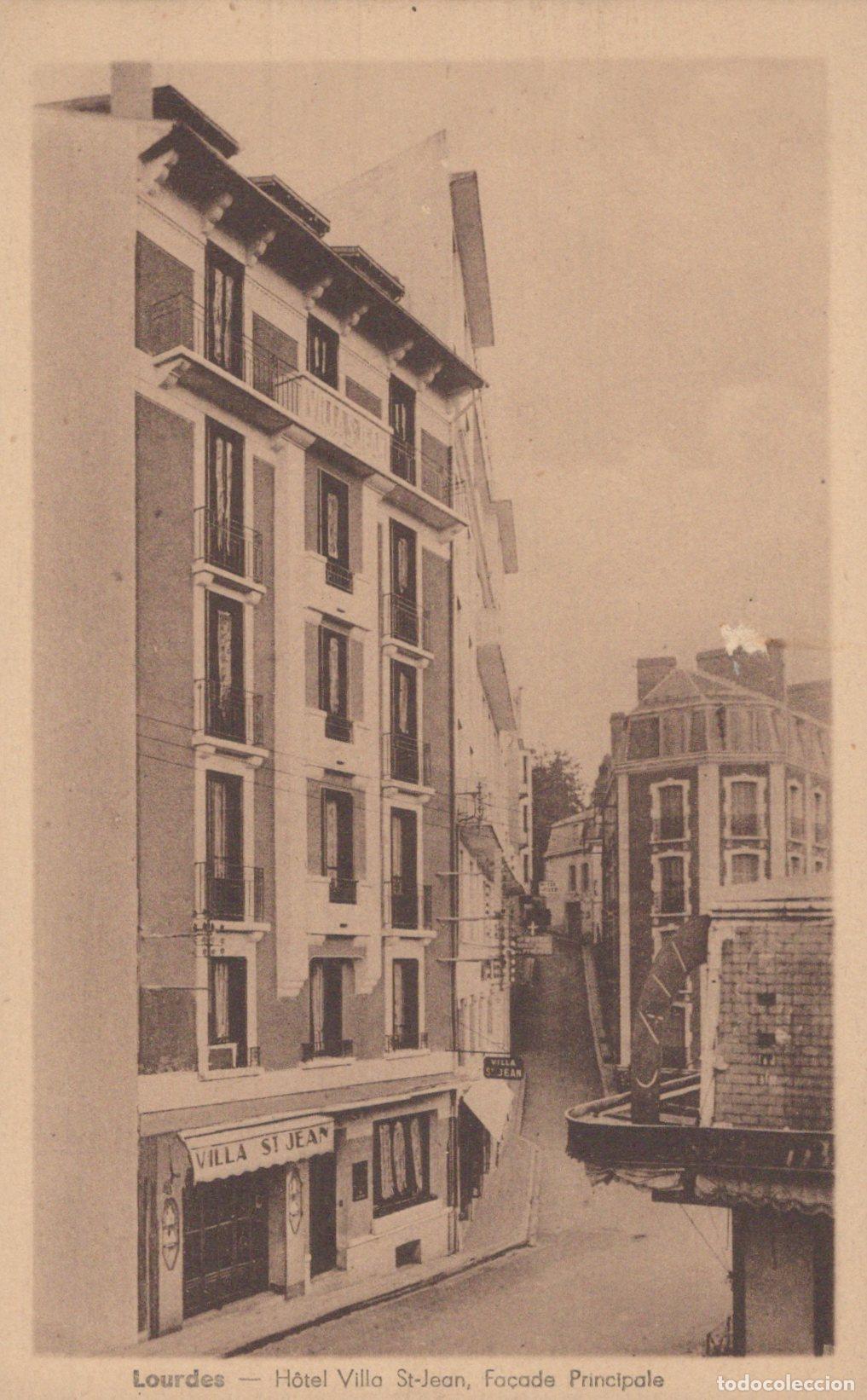 Postkarten: France Lourdes H&ocirc;tel Villa St Jean Architecture Unposted *YAA102