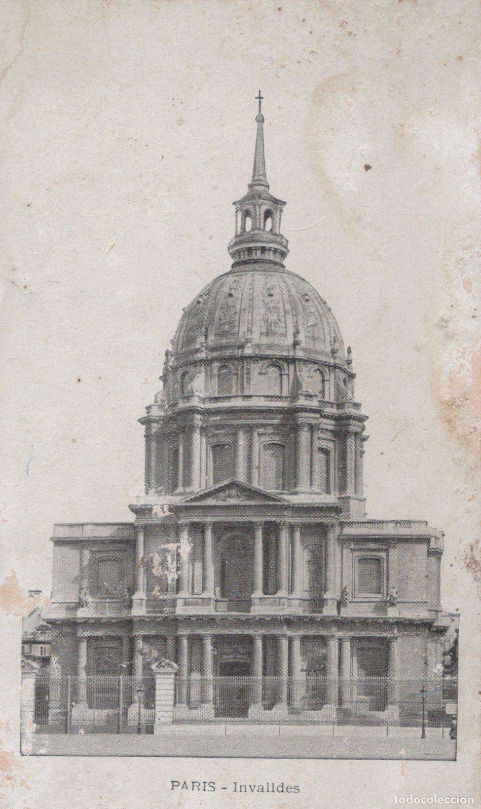 Postkarten: France Paris &Icirc;le de D&ocirc;me des Invalides Architecture Monument Unposted *YAA112