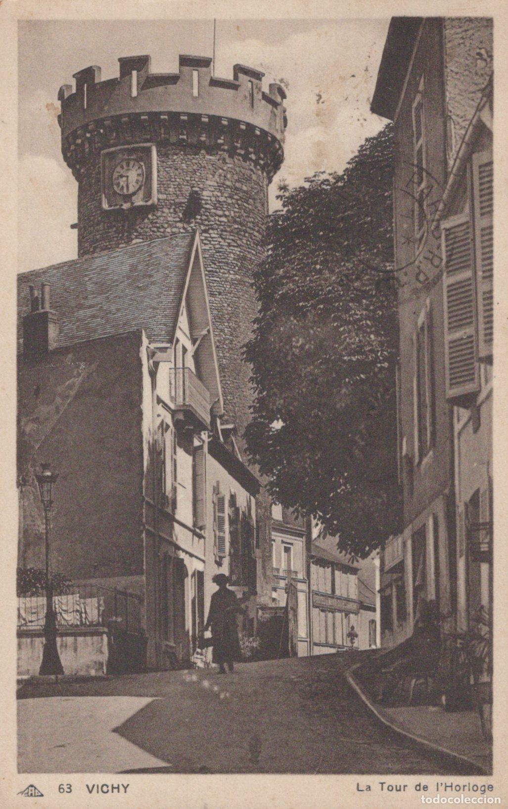 Postkarten: France Vichy La Tour de L Horloge Architecture Urbaine *YAA119