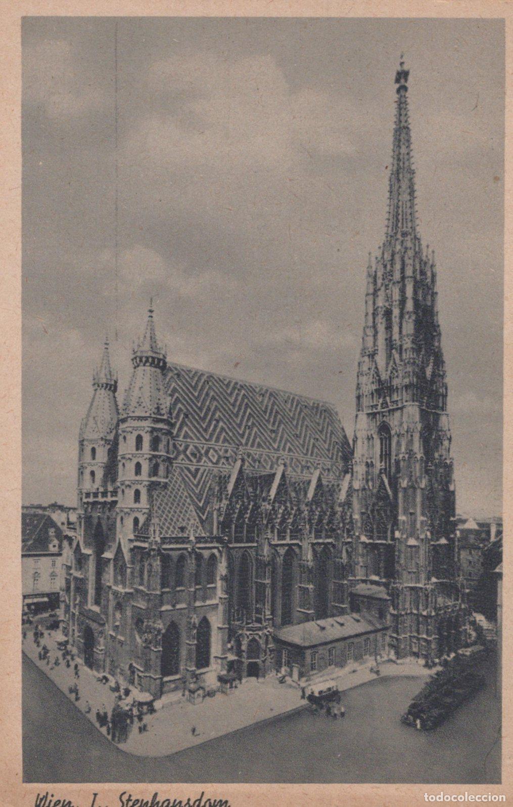 Postkarten: &Ouml;sterreich Vienna Wien Stephansdom Kathedrale Gotische Unposted *YAA127