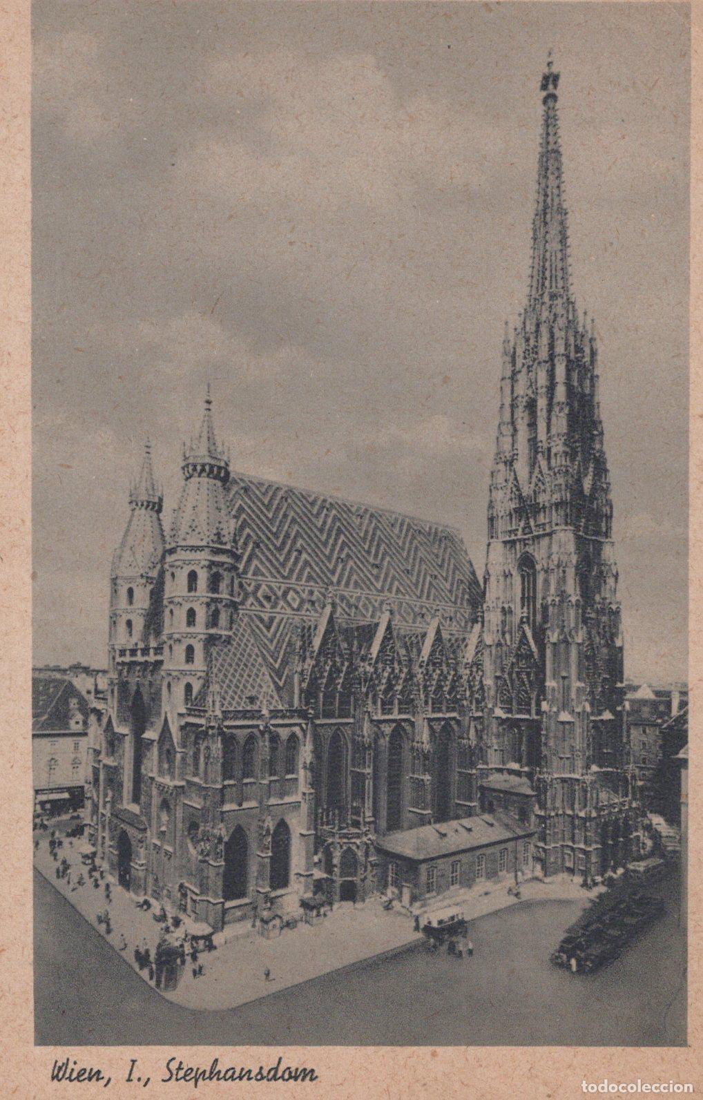 Postkarten: &Ouml;sterreich Vienna Wien Stephansdom Gotische Kathedrale Unposted *YAA116