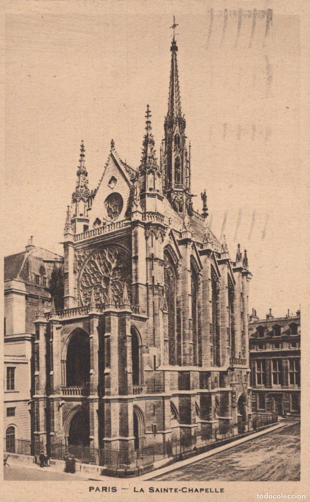 Postais: France Paris &Icirc;le de Sainte Chapelle Architecture Gothique *YAA105