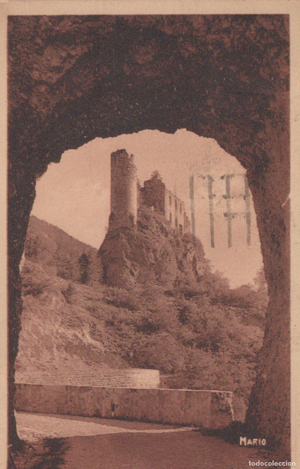 Postais: France Guillaumes Alpes Maritimes Chateau Feodal Ruines *YAA131