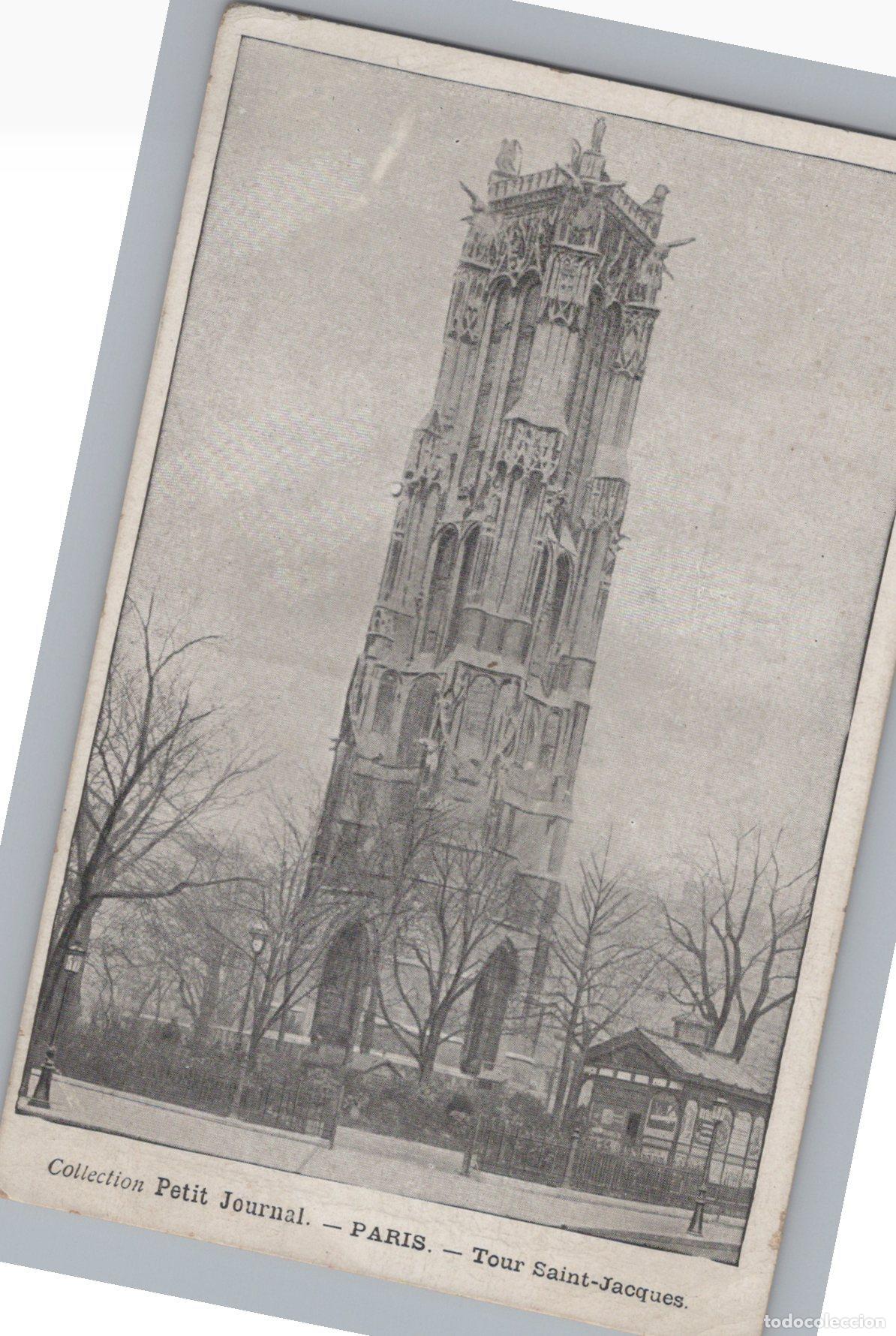 Postais: France Paris &Icirc;le de Tour Saint Jacques Architecture Unposted *YAA139