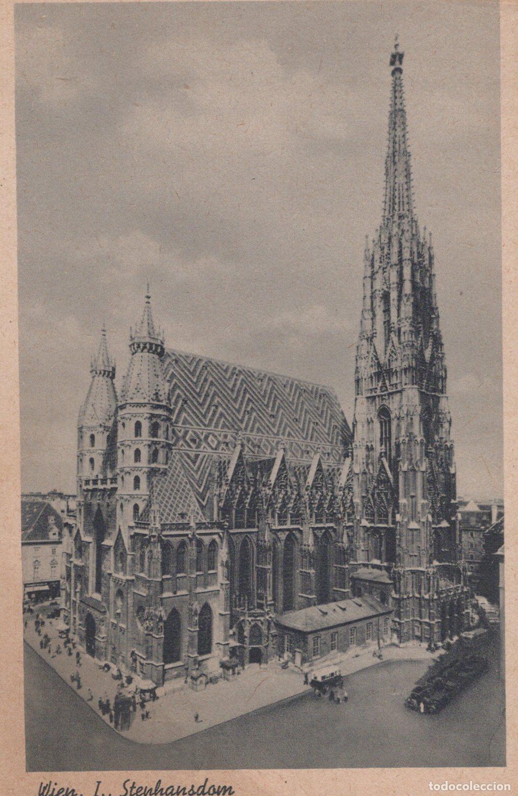 Postais: &Ouml;sterreich Wien Stephansdom Gotische Architektur Kirche Unposted *YAA125