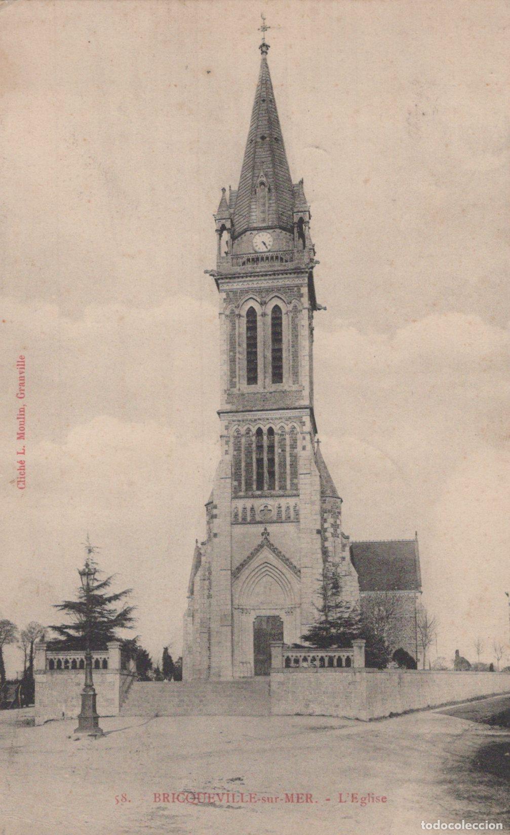Postales: France Bricqueville sur Mer &Eacute;glise Saint Pierre Architecture Religieuse *YAA138
