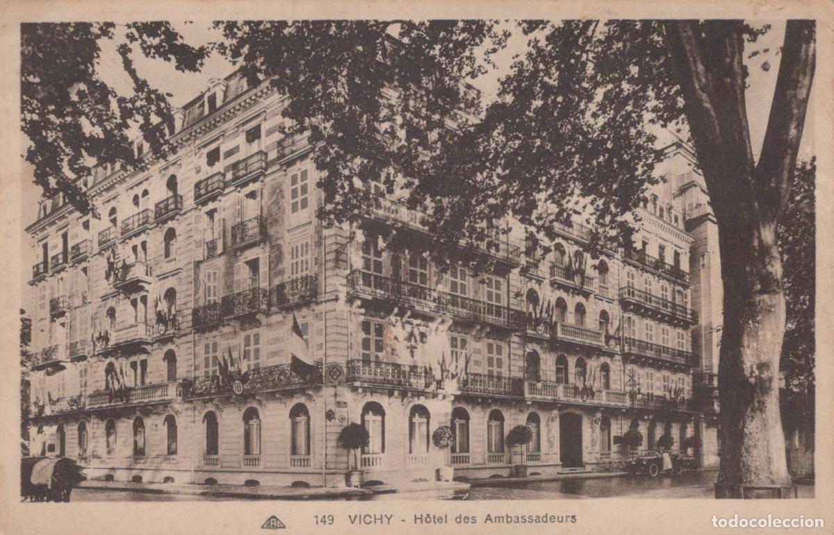 Postales: France Vichy H&ocirc;tel des Ambassadeurs Architecture *YAA177