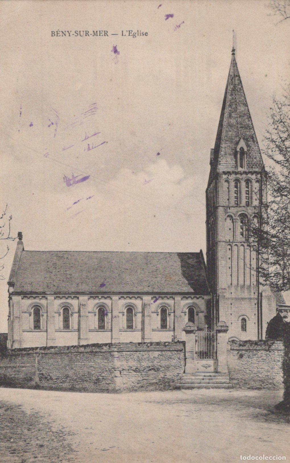 Postales: France B&eacute;ny sur Mer &Eacute;glise Architecture Vues G&eacute;n&eacute;rales *YAA166