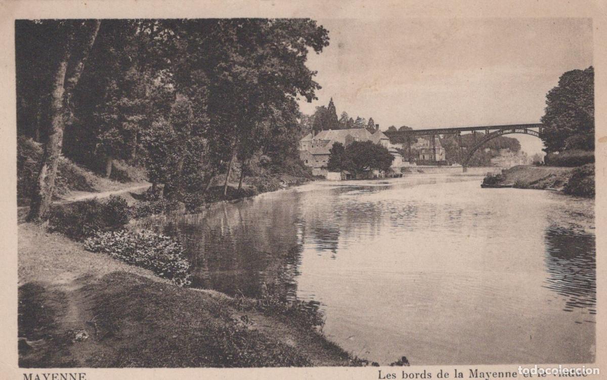 Postkarten: France Mayenne Les Bords de la et Viaduc *YAA199
