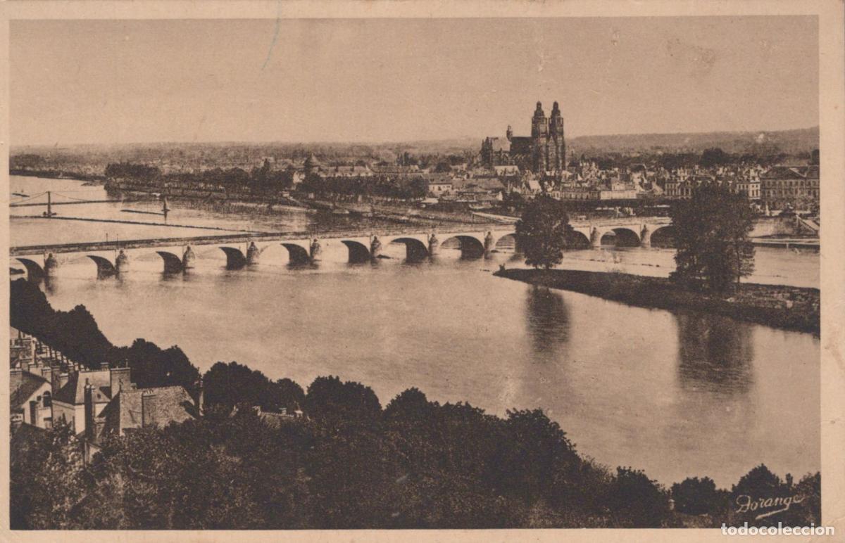 Postkarten: France Tours Indre et Loire Pont de Pierre et Cath&eacute;drale Unposted *YAA204