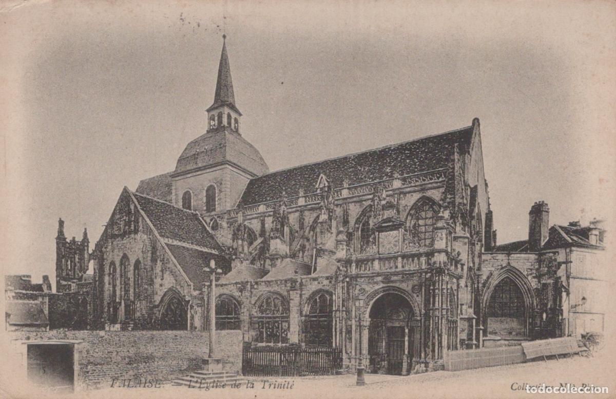 Postkarten: France Falaise Normandie L &Eacute;glise de la Trinit&eacute; Architecture *YAA217