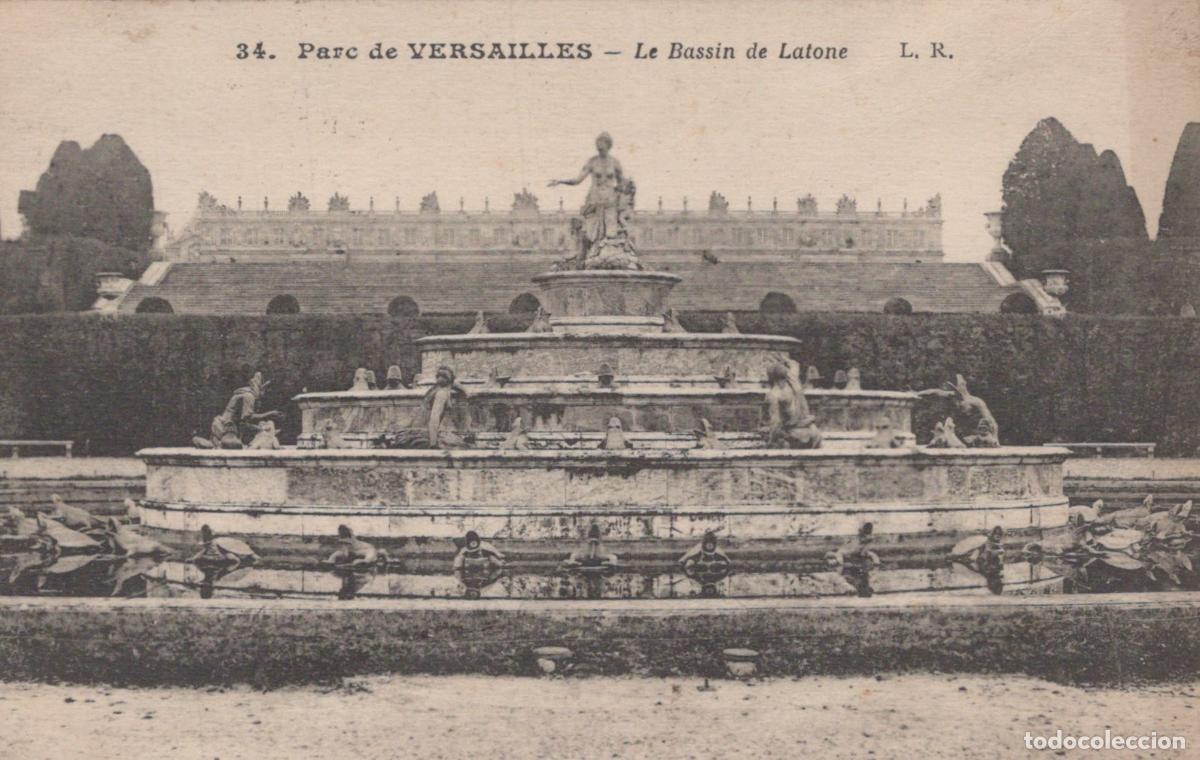 Postkarten: France Versailles &Icirc;le de Bassin de Latone Parc Fontaine *YAA173