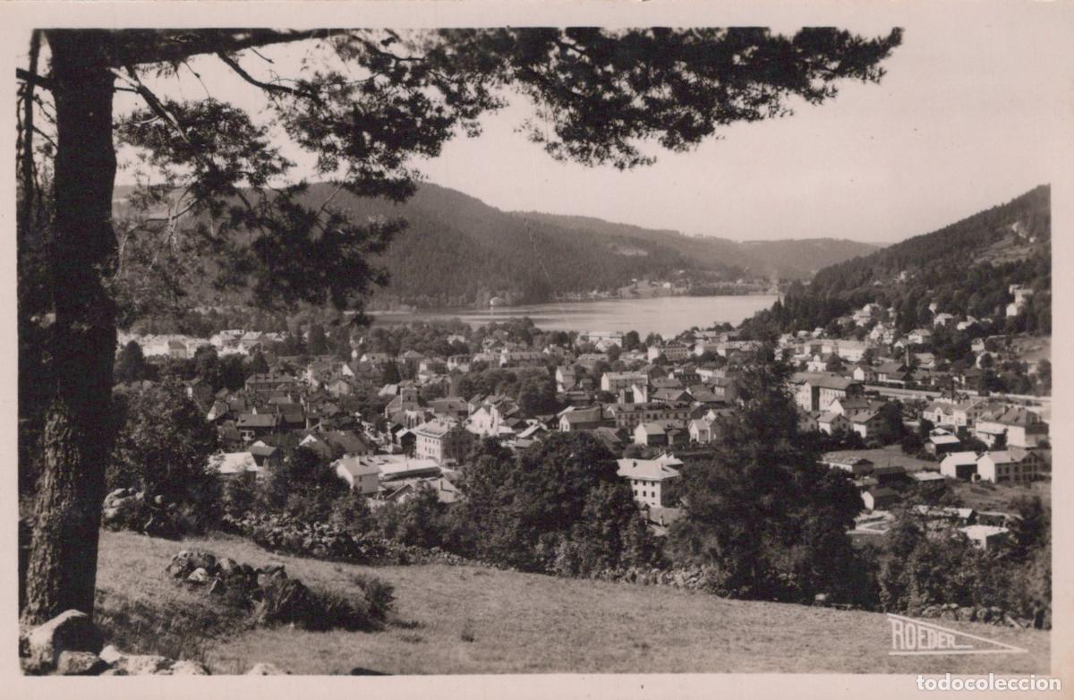 Postales: France Gerardmer Lac Vue G&eacute;n&eacute;rale Paysage Montagne Real Photo Unposted *YAA231
