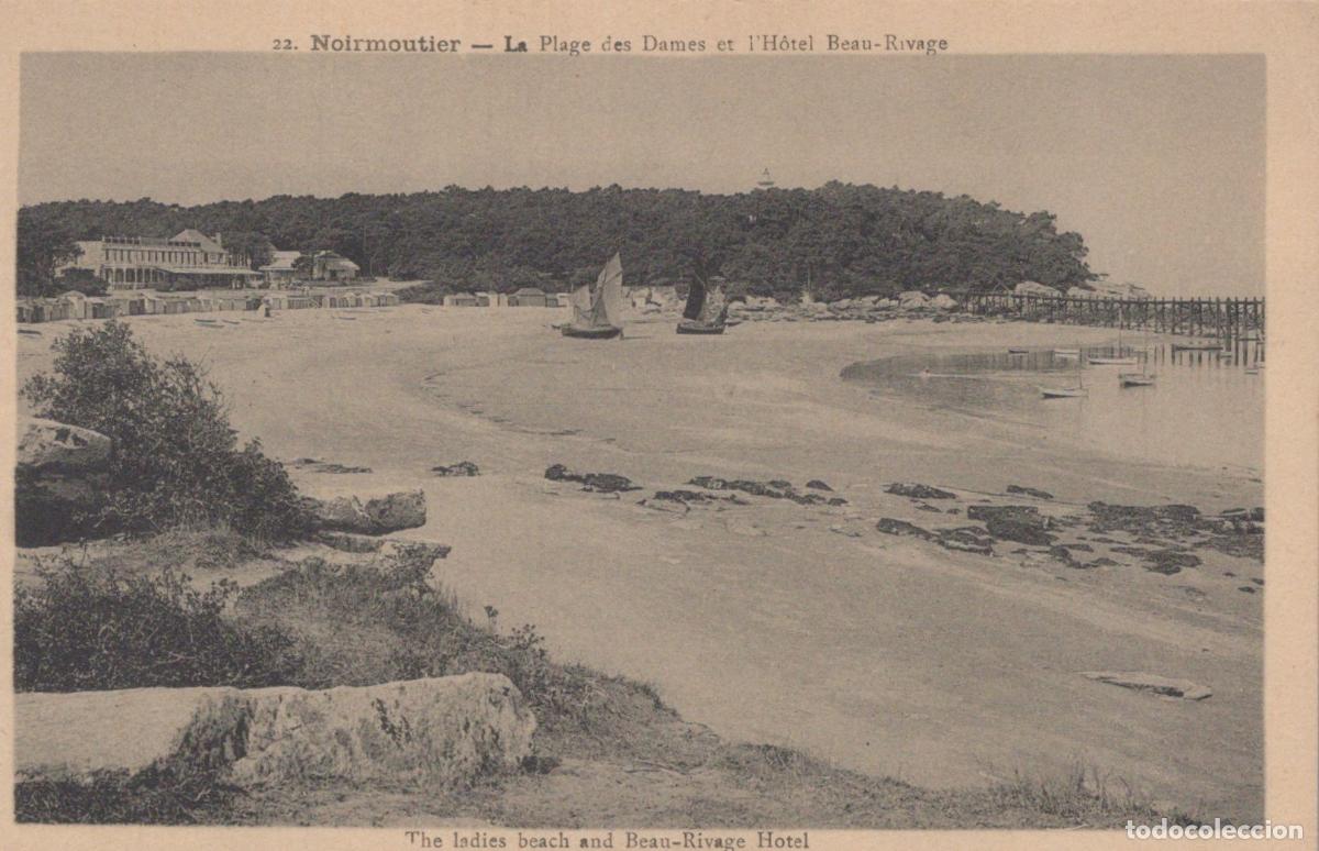 Postales: France Noirmoutier Plage des Dames H&ocirc;tel Beau Rivage Unposted *YAA203