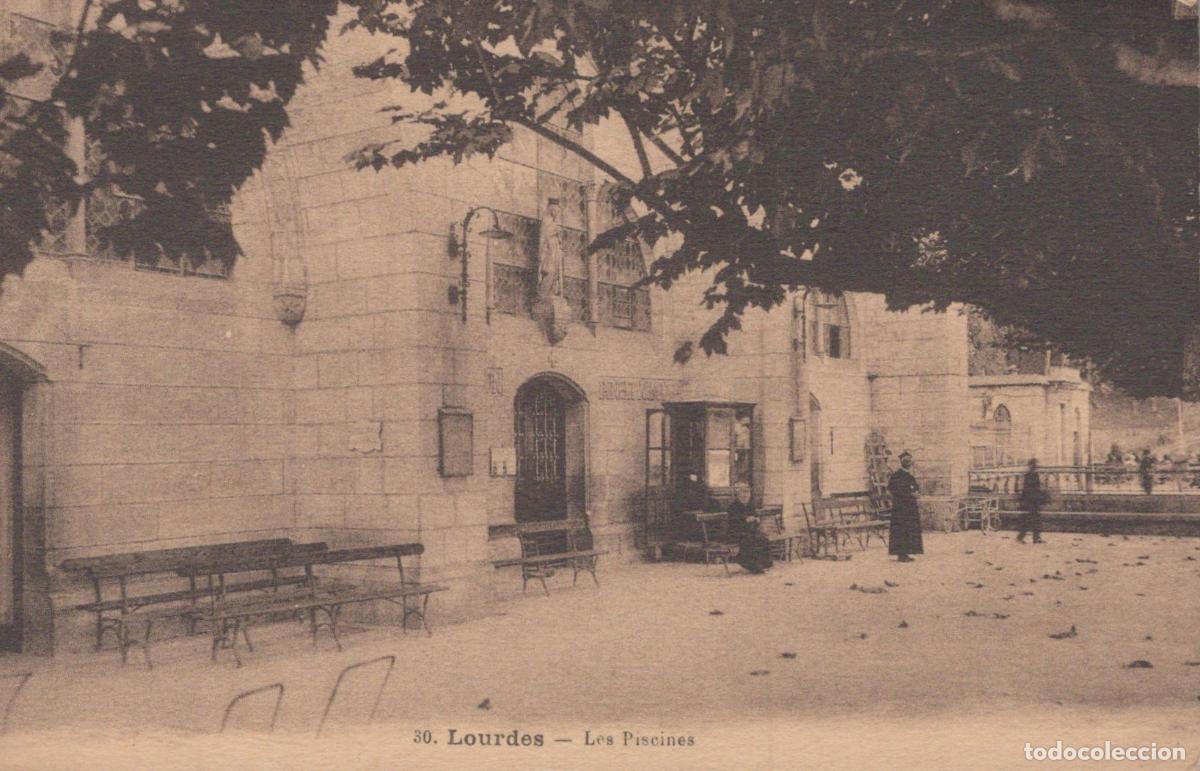 Cartes Postales: France Lourdes Les Piscines Sanctuaire Architecture Unposted *YAA254