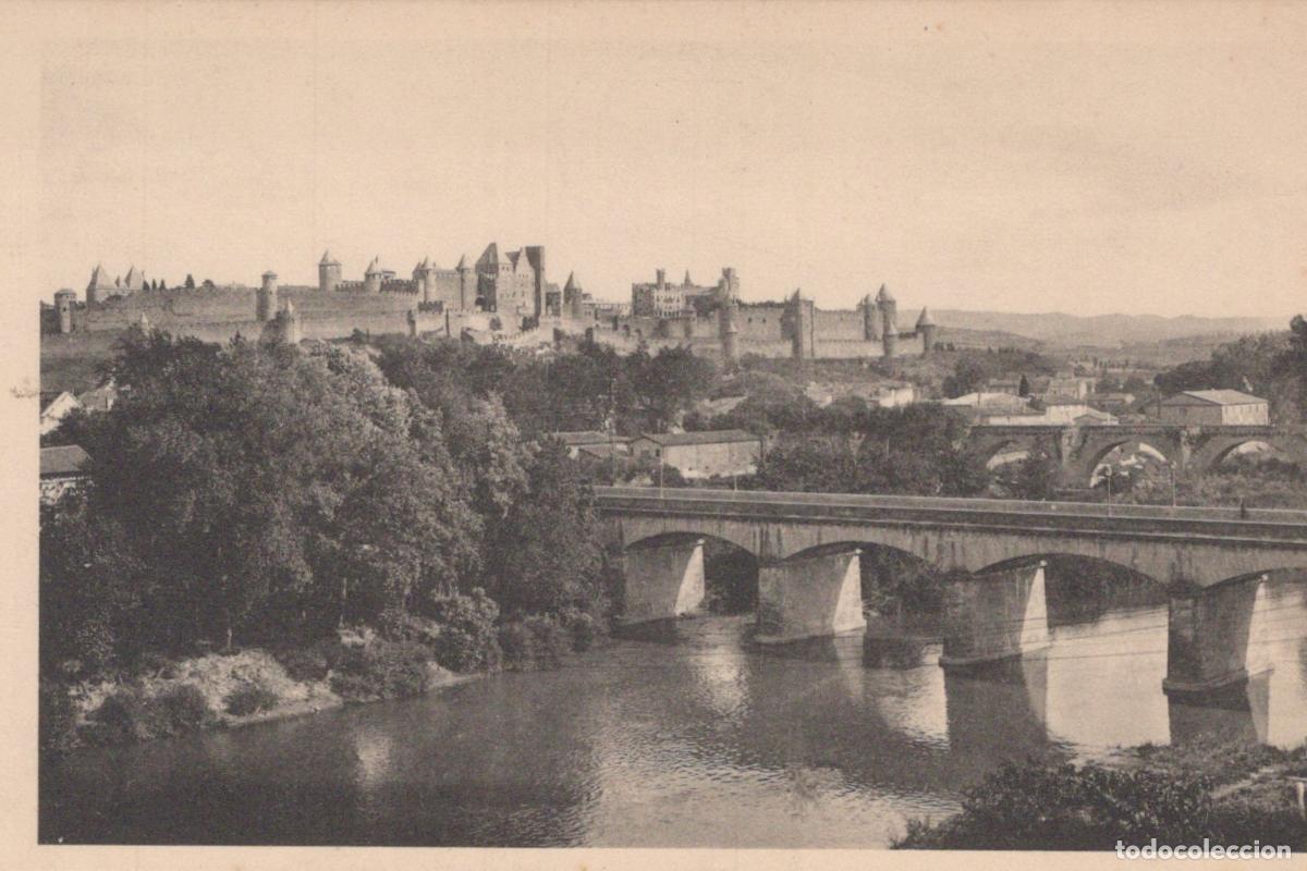 Cartes Postales: France Carcassonne Cit&eacute; M&eacute;di&eacute;vale Pont Vue G&eacute;n&eacute;rale Unposted *YAA205