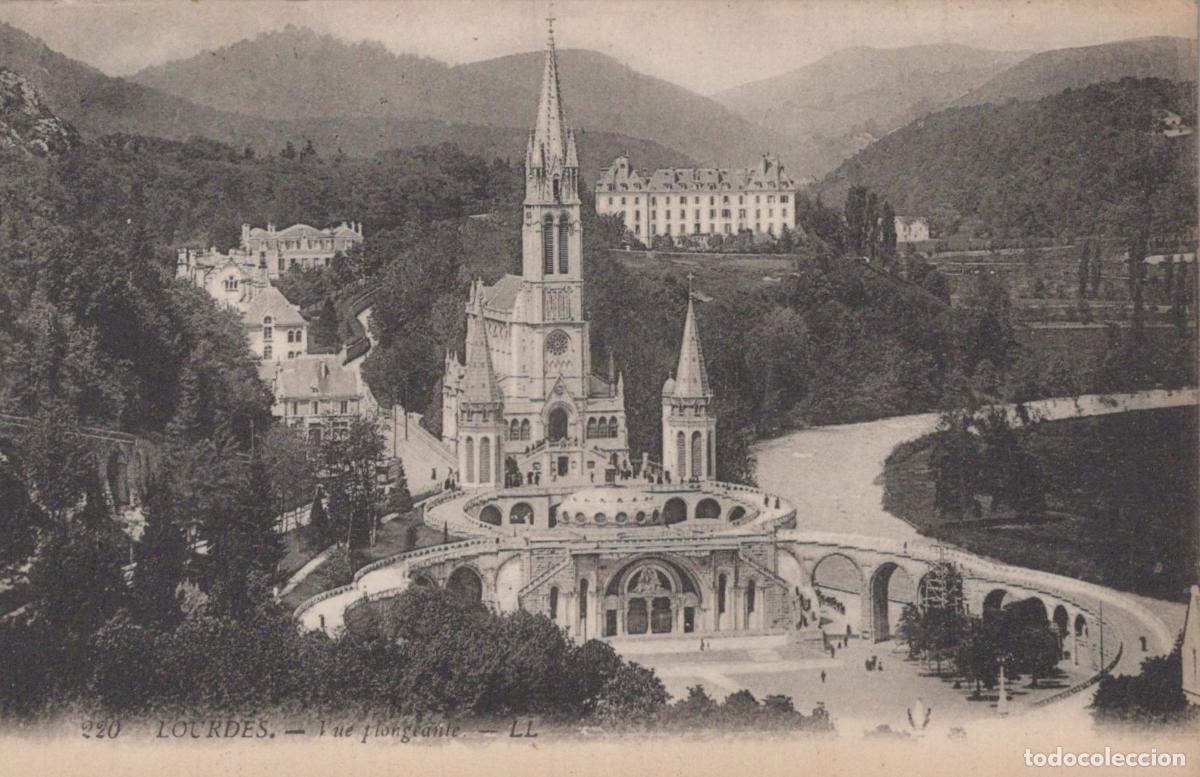 Cartes Postales: France Lourdes Vue Plongeante Sanctuaire Notre Dame P&egrave;lerinage Unposted *YAA261