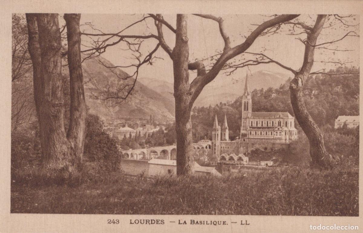 Cartes Postales: France Lourdes La Basilique Vue Panoramique Architecture Unposted *YAA277